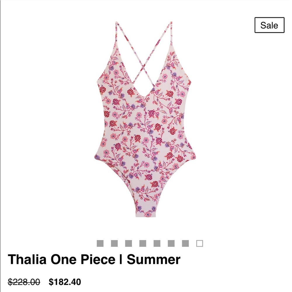 Mikoh one piece Thalia Fleur Small